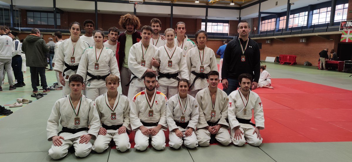 14 Medallas en la Fase Sector Norte Campeonato de Espa&ntilde;a de Judo Absoluto. Vitoria 19-11-22. RESULTADOS.